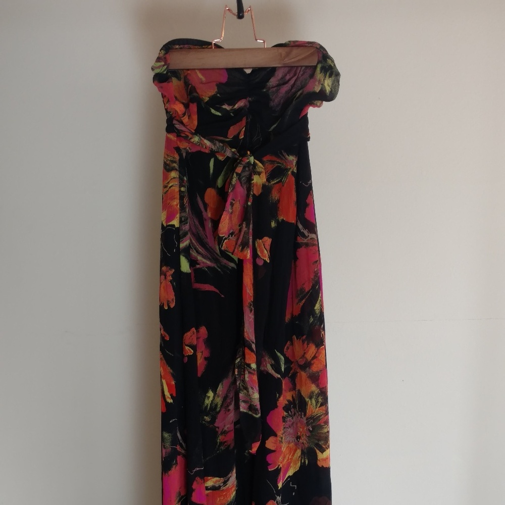 Fire Los Angeles Brand Floral Maxi Dress [M]